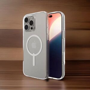 iPhone 16 Pro Max Transparent Silicone Phone Mag Case Brand New